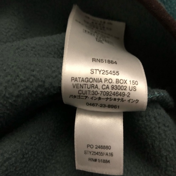 Patagonia Synchilla Lightweight Fleece Jacket - Picture 7 of 7